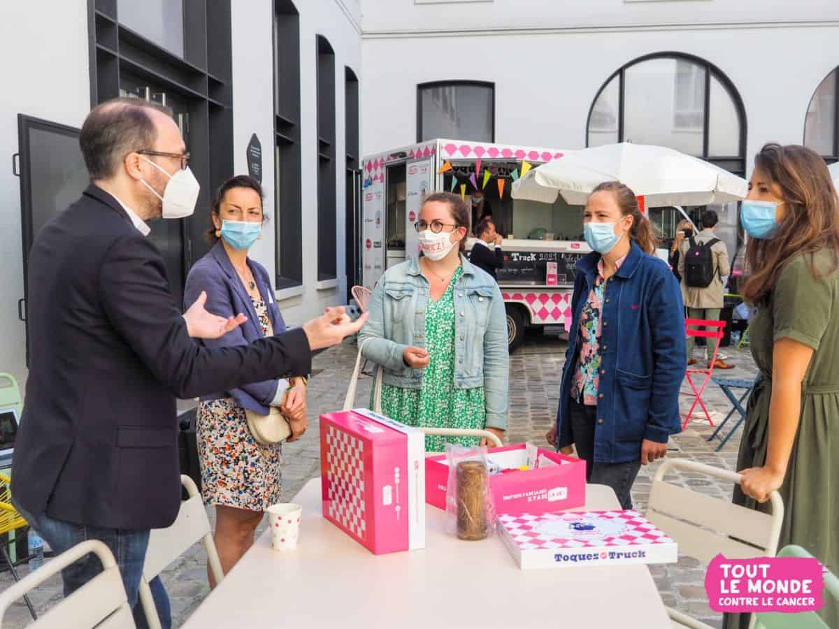 b358c550 869b 4d02 8d51 de6cd57c503e Le food-truck de "Tout le monde contre le cancer" a lancé la 6ème édition de sa tournée au CRI !