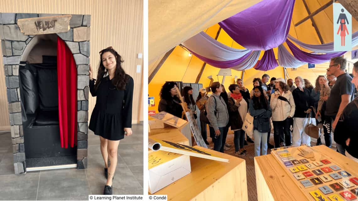 APS Hellfest HellRest ©LPI WLG tente ©Conde Des hackathons aux festivals : comment le Learning Planet Institute fabrique une culture de l’accessibilité