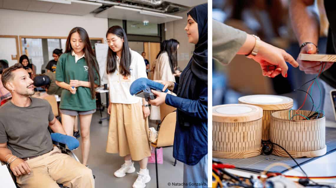 LPI SDGSummerSchool2024 ©NatachaGonzalez 1 Des hackathons aux festivals : comment le Learning Planet Institute fabrique une culture de l’accessibilité