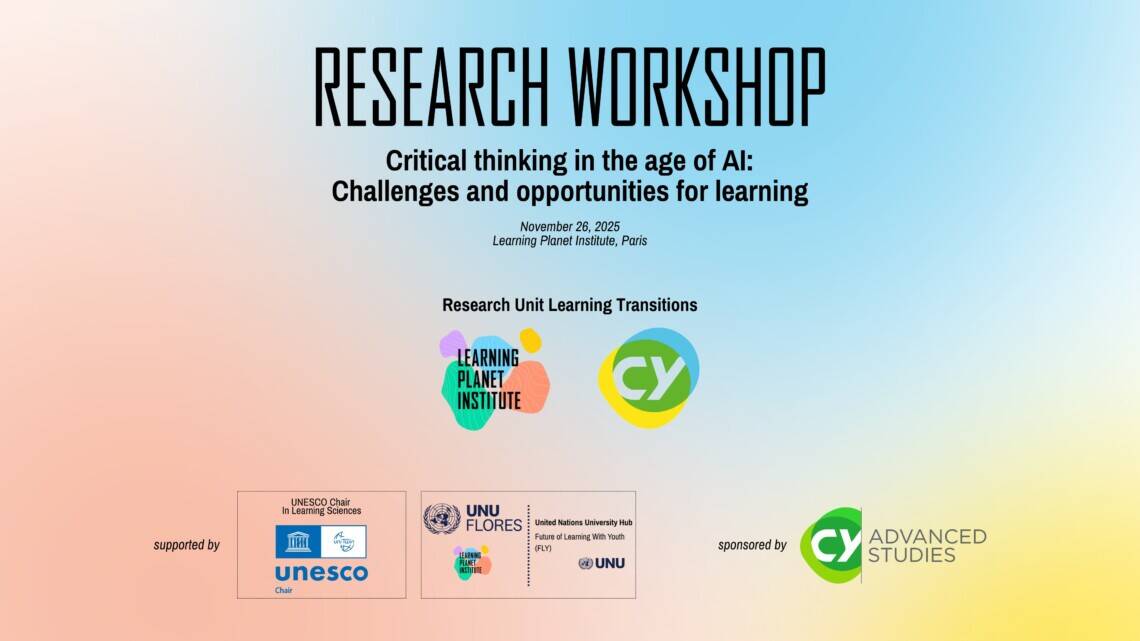RD Seminar 20251126 Research workshop: Critical thinking in the age of AI