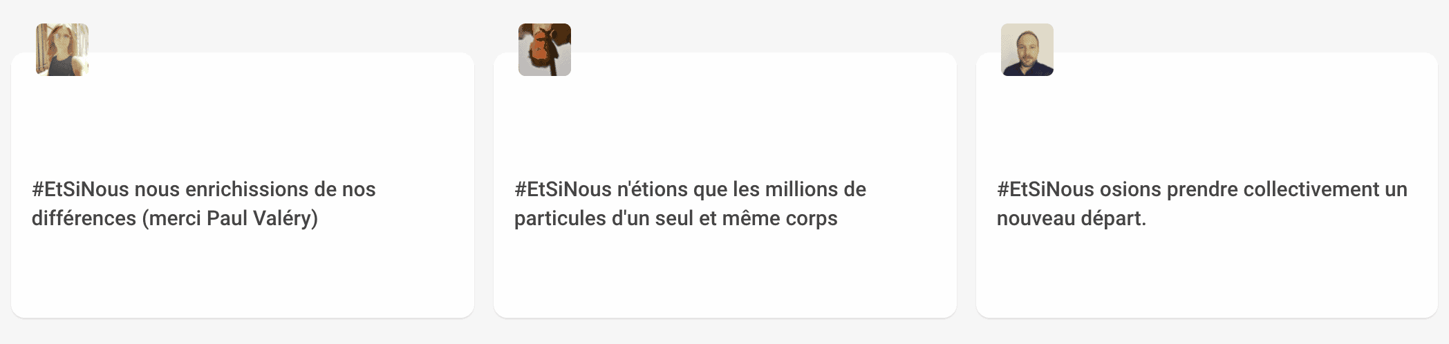 #etsinous - "Et si nous" collaborative platform"