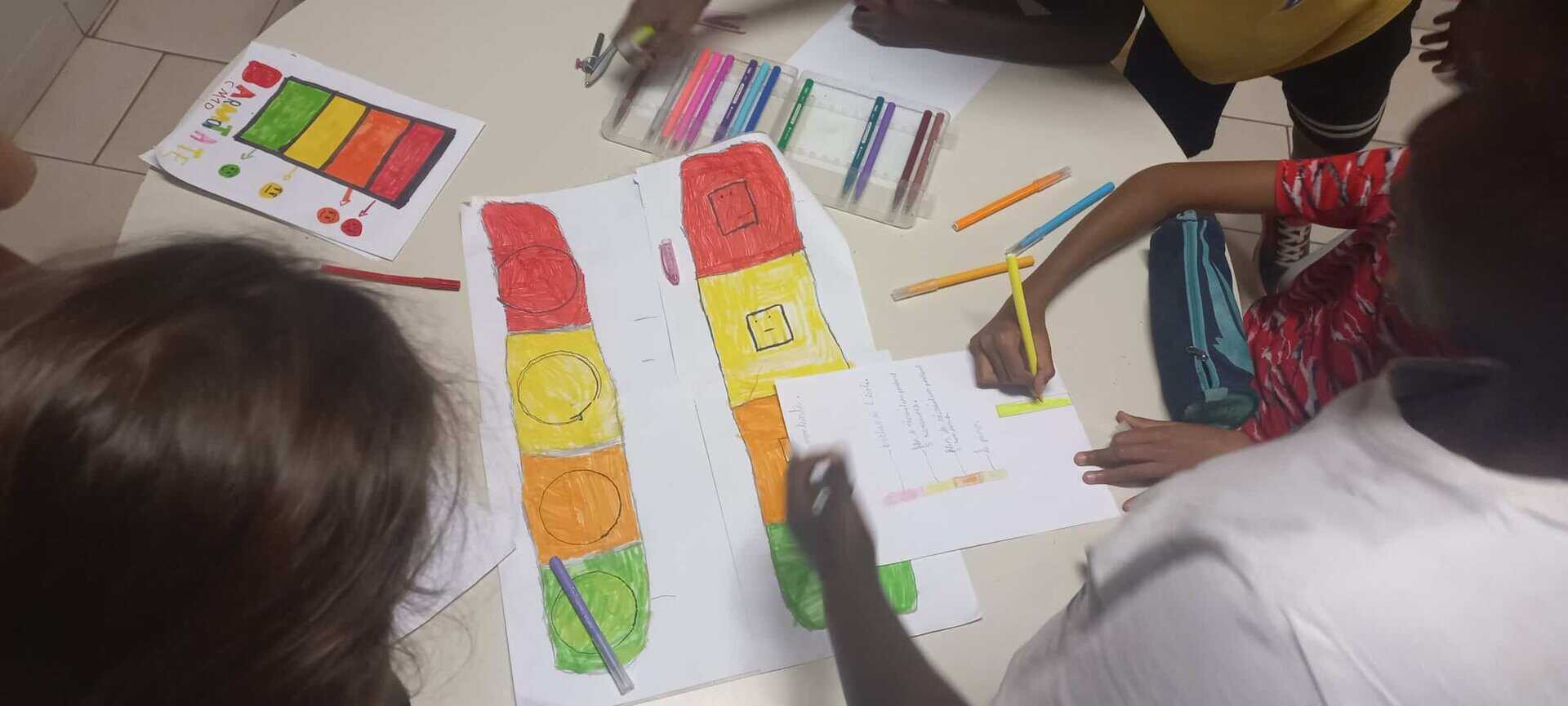 Bâtisseurs de Possibles - classe d'Anne-Lore Greter-Traoré - élaboration de la solution "barre montante"