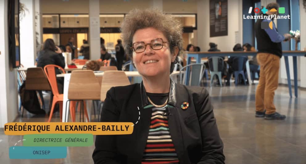 Frédérique Alexandre-Bailly sur les compétences de demain au Learning Planet Institute