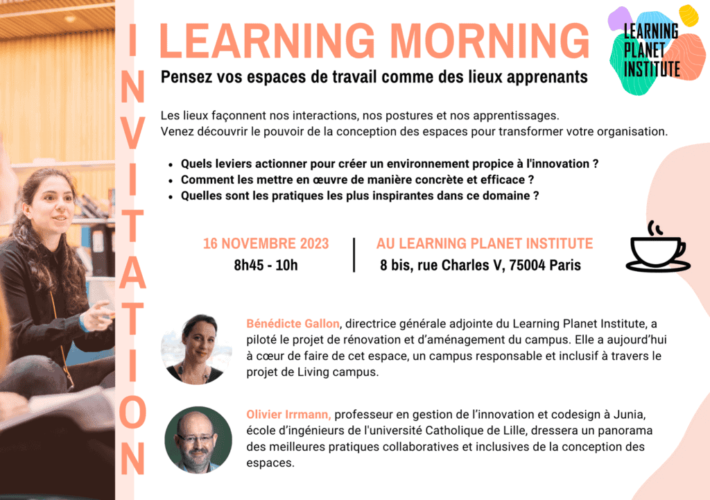 organisation apprenante invitation