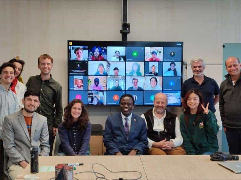 Learning Planet Youth Design Challenge - Meeting with rector of UNU