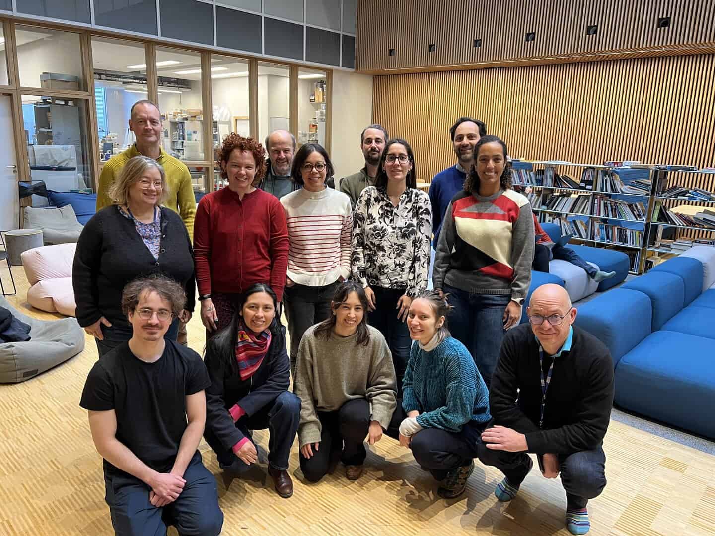 EURIP team at the Learning Planet Institute in the Learning Center