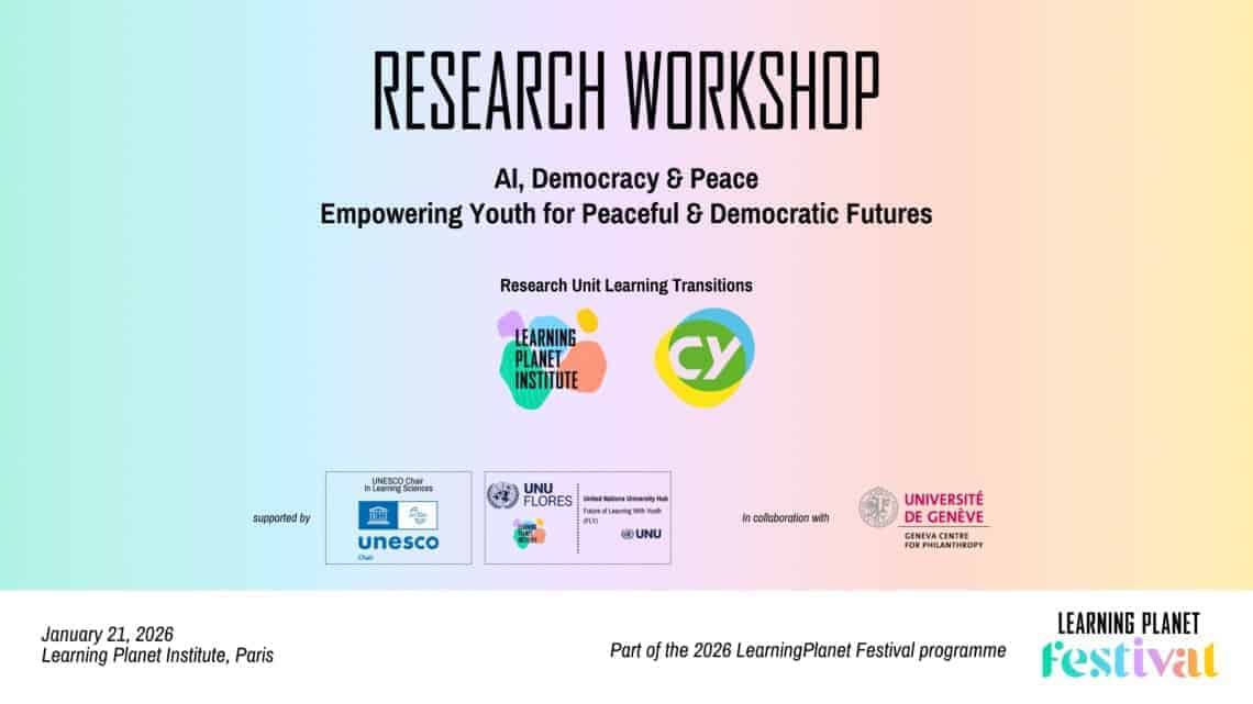 Workshop R&D - LearningPlanet Festival