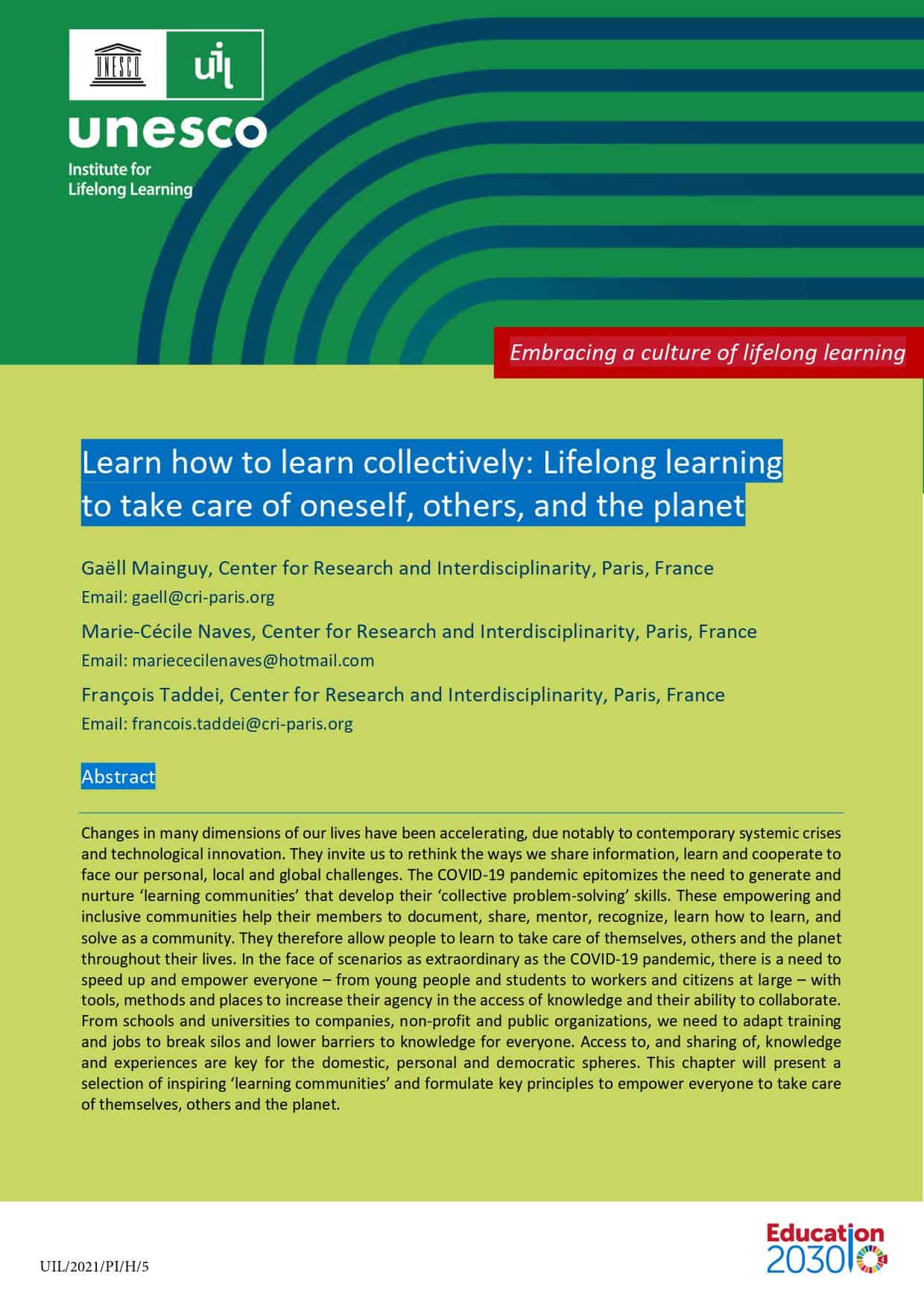 Embracing a culture of lifelong learning